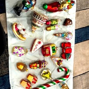 Department 56 Mercury Glass Christmas Ornaments